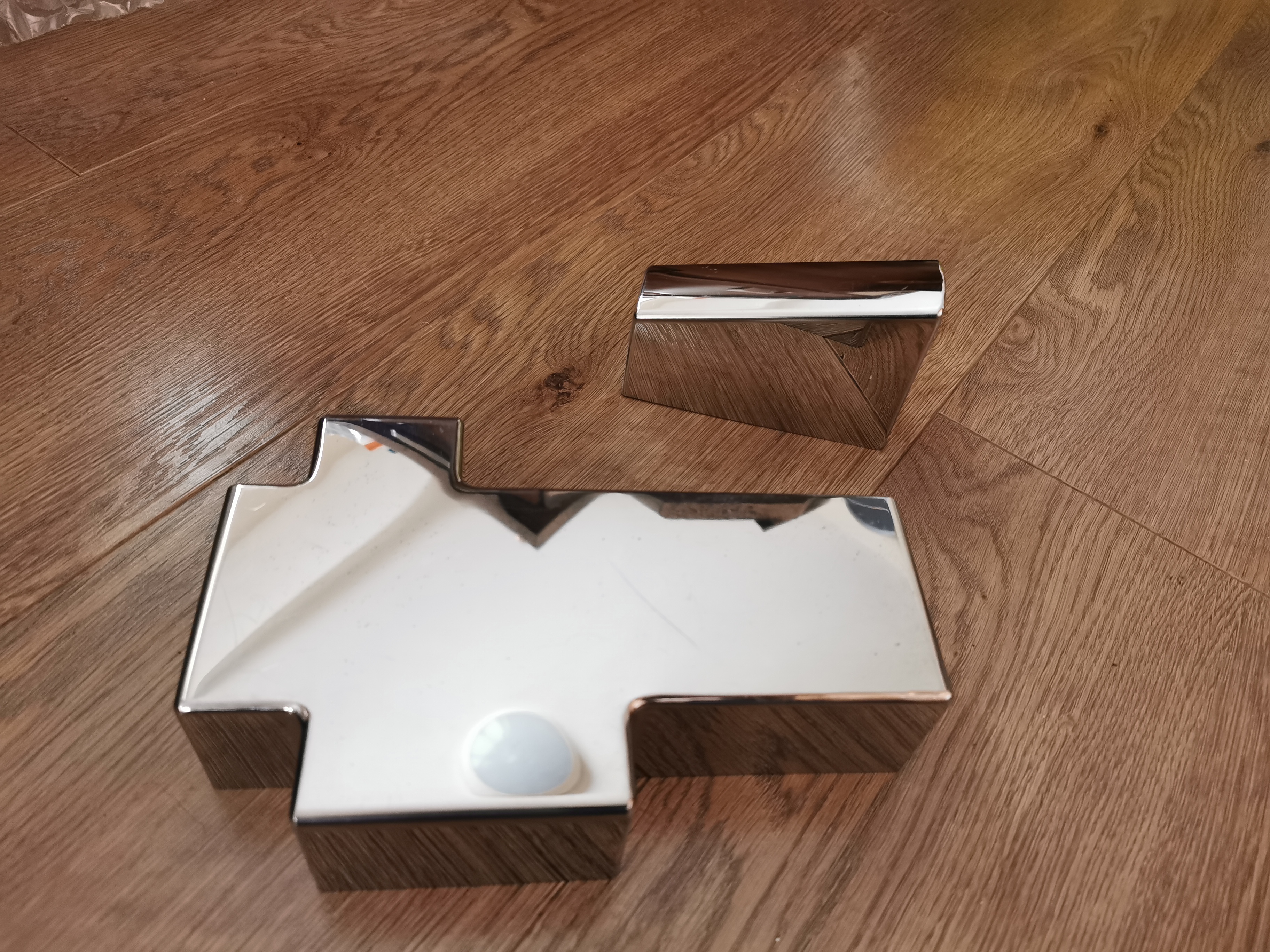 Chrome Fusebox Cover - Large & Small